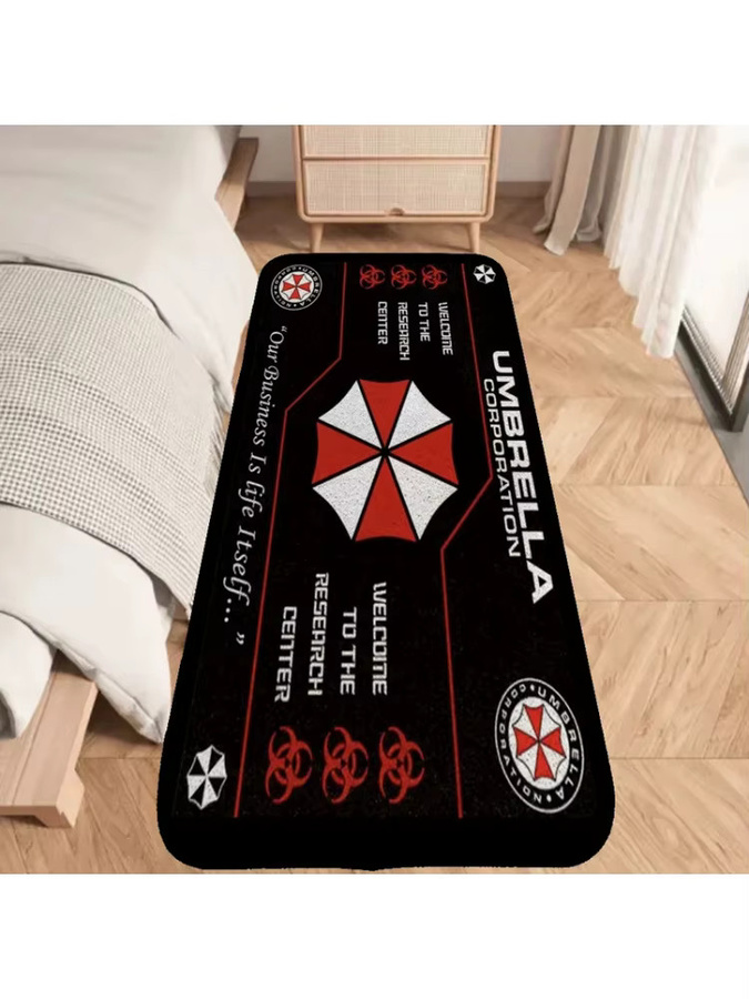 VIKAMA Amerikanischer Bettvorleger, Rutschfester und Maschinenwaschbarer Teppich in Mehrfarbig für Schlafzimmer und Spielzimmer - Bild 3