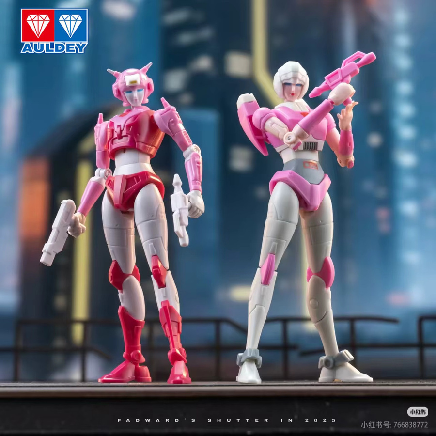 AULDEY Transformers Arcee Elita-1 Sisiter Modell, Puppe, Kunststoff - Bild 2