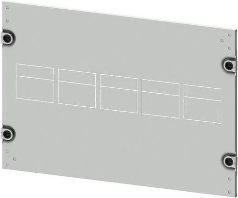 Siemens Blende 8PQ2035-6BA26 in Silber - Bild 1
