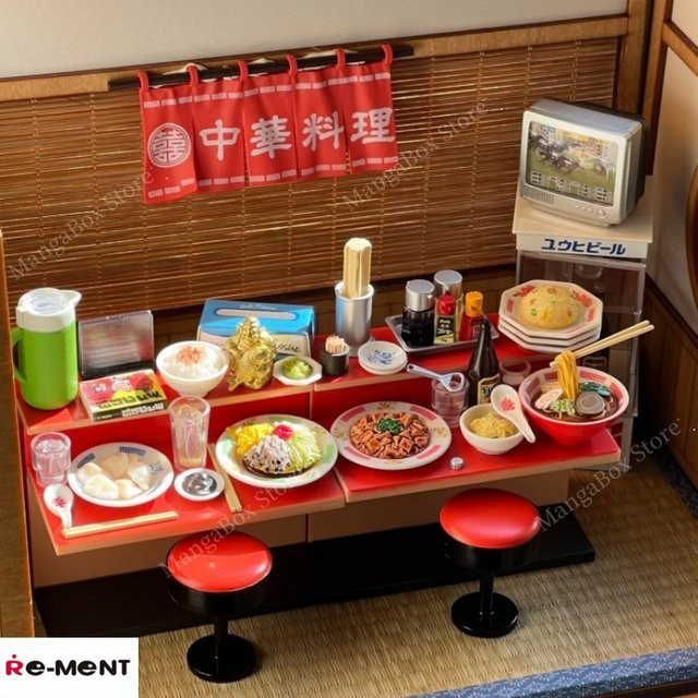 RE-MENT Remin-Gasse, Miniatur-Szenenmodelle für chinesisches Restaurant - Bild 1