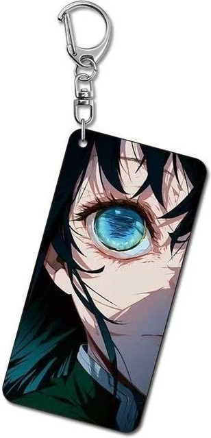 TUYUE Schlüsselanhänger Anime Demon Slayer, rot, Unisex - Bild 1