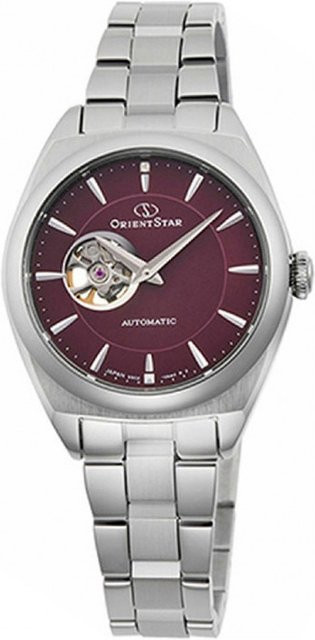 Orient Star Armbanduhr Automatik, Edelstahl, Rot, 30 mm, Damen - Bild 1