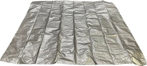 Canadian Spa Whirlpool-Schutzplane für Isolierabdeckungen, grau, B/T/H: 243 x 243 x 30,5 cm - Bild 1