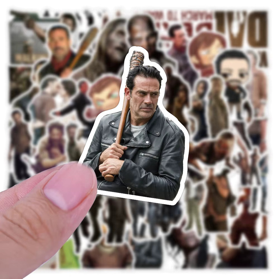 FANLU The Walking Dead Cartoon Graffiti Aufkleber, 10-teiliges Set bis 50-teiliges Set - Bild 3