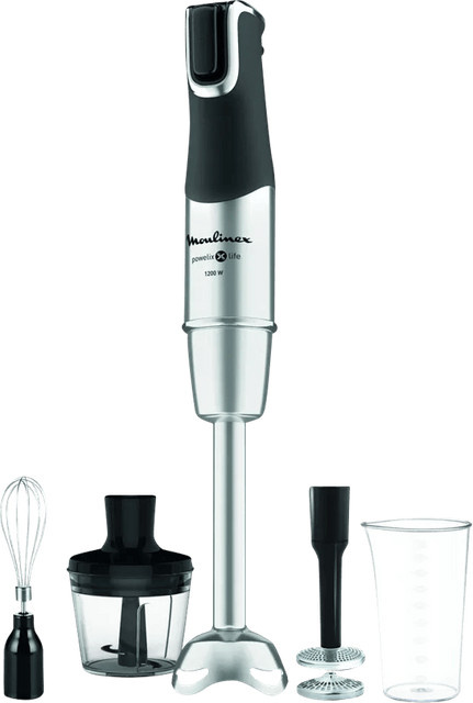 Moulinex InfinyForce Pro 4 in 1 Küchenmaschine DD95HD10 in Silber - Bild 1