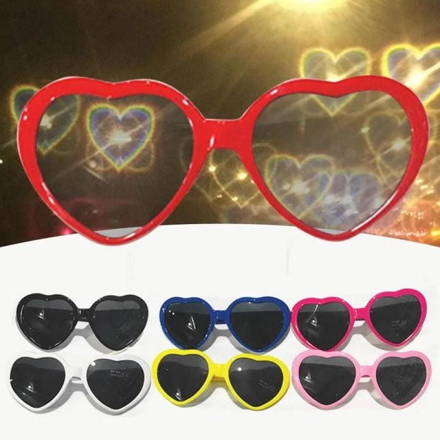 Sonnenbrille Damen, Vollrand, rot, Kunststoff - Bild 1