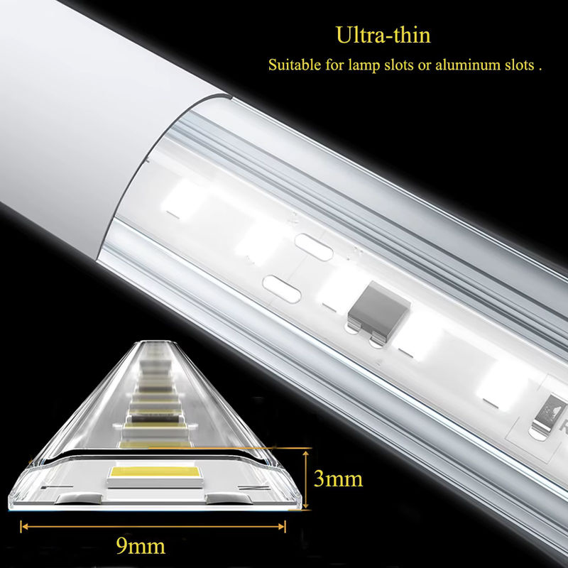 WAAJEA LED-Streifenlicht 220 V mit 120 LED/m, flexibler SMD 2835 LED-Streifen aus PVC, schneidbar, ideal für Schrank, Kleiderschrank und Heimdekoration - Bild 6