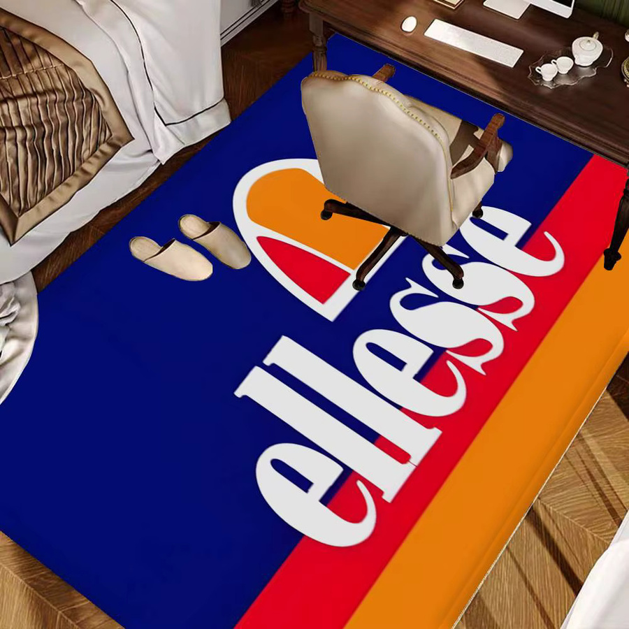 E-Ellesse Retro Flurteppich Multiple Choice Multicolor rutschfest für Wohnzimmer und Küche - Bild 5