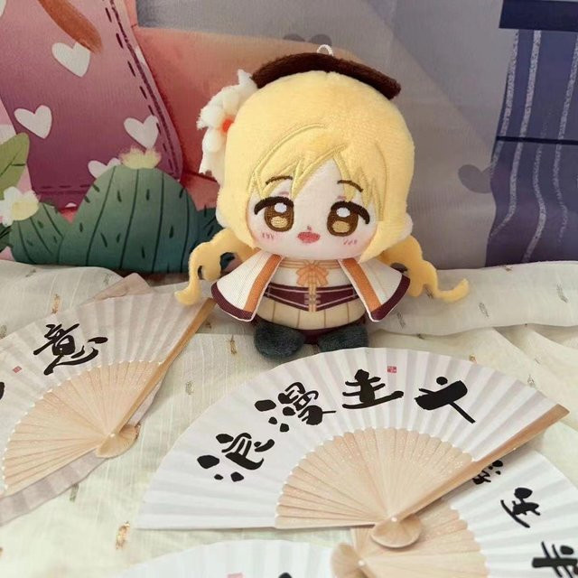 Puella Magi Madoka Magica Sakura Kyoko, Plüschfigur, Rucksackanhänger, ab 14 Jahren - Bild 1