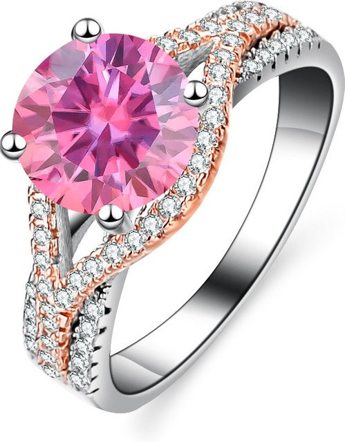 Ring Moissanit, 925 Silber, Damen - Bild 1