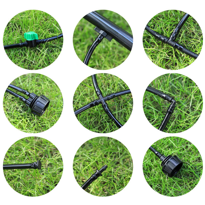 Adhere To Fly PVC-Mikrobewässerungsschlauch für die Gartenbewässerung, Schwarz, 10 Meter - Bild 5
