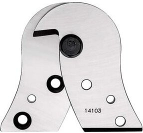 Knipex Ersatzmesserkopf 95 89 600 aus gehärtetem Stahl in Silber für 95 81 600 - Bild 1