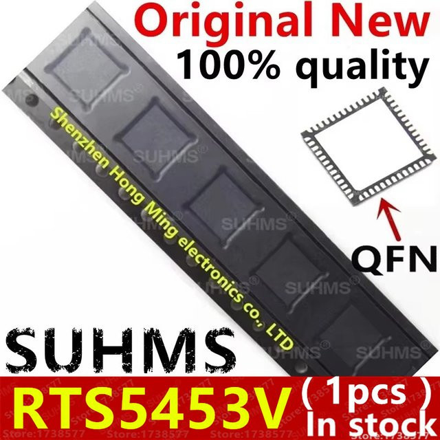 SUHMS RTS5453V-GR QFN-52 in Schwarz - Bild 1