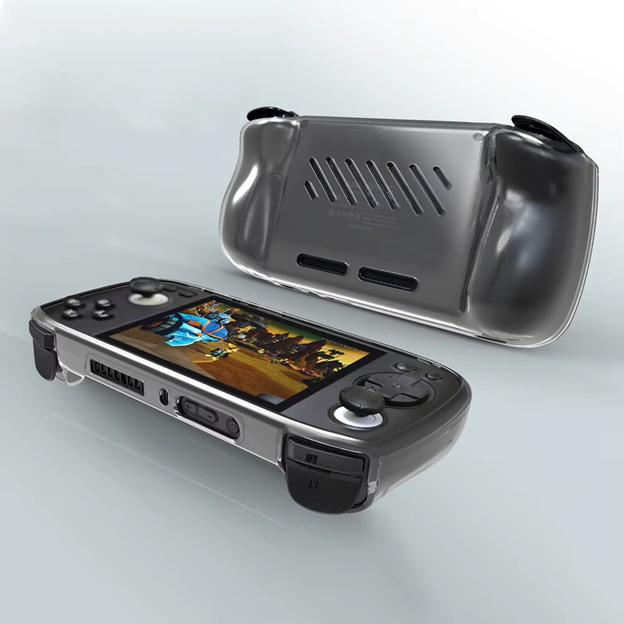 Stoßfeste und kratzfeste TPU-Schutzhülle für deine Anbernic RG406H Spielekonsole in Transparent - Bild 1