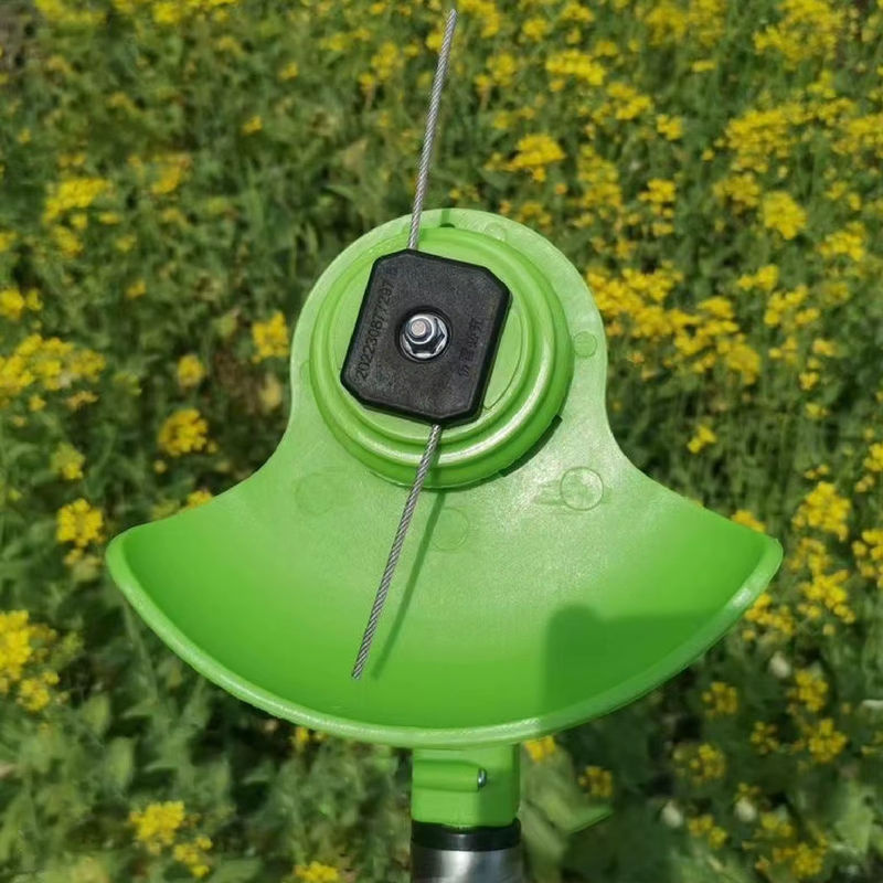 WALFRONT Ersatz-Trimmerkopf mit Schnur für Rasentrimmer, Durchmesser: 150 mm - Bild 3