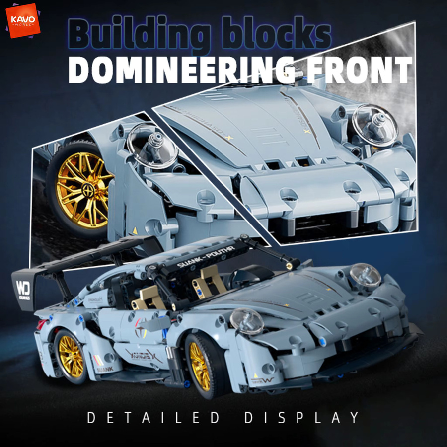 KAVOWORLD Supercar-Bausatz, Automodell, 973 Teile, ab 6 Jahren - Bild 2
