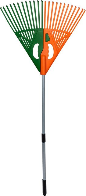 Genialo Laubrechen 2 in 1 in Grün und Orange - Bild 1