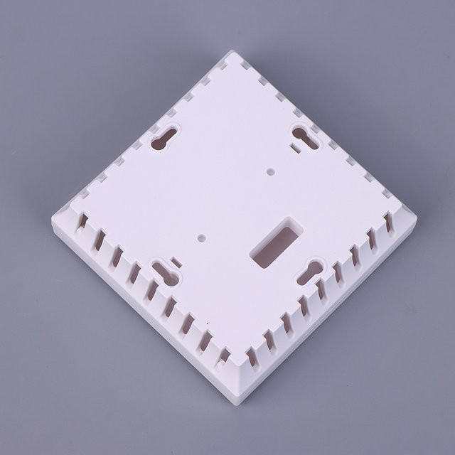 JETTING Kunststoff-Anschlussdose in Weiß für Rauchmelder und Elektronik-Projekte, Staubdichtes DIY Elektrogehäuse - Bild 1