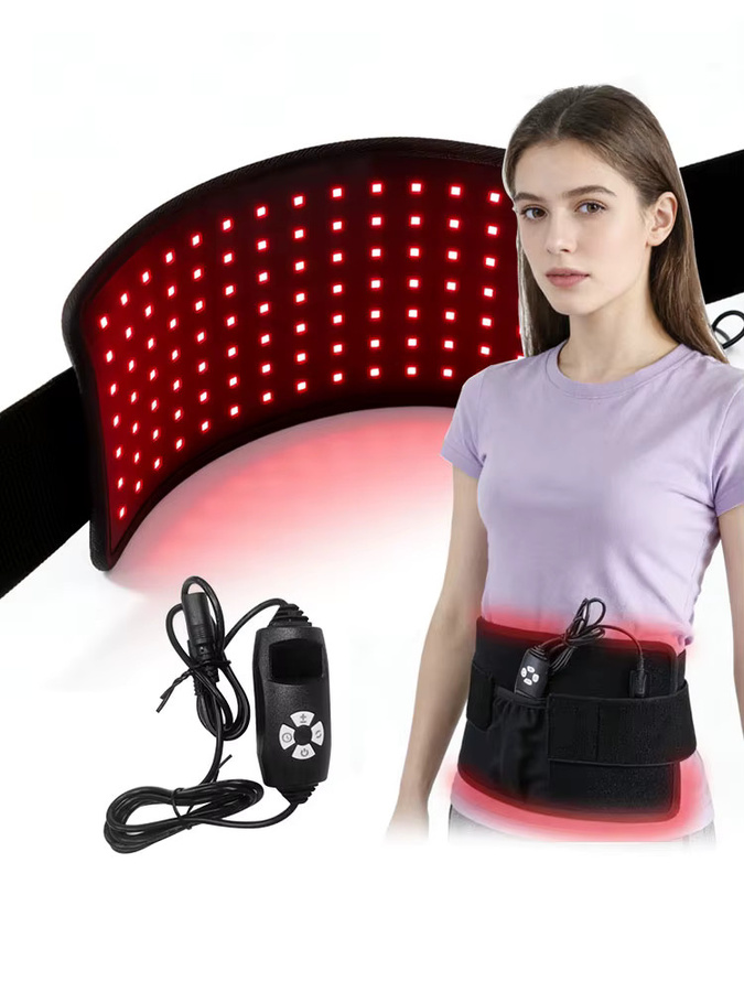 Raiuleko Rotlicht-Infrarot-Therapiegürtel mit 120 LED, Unisex - Bild 6