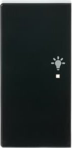 Busch-Jaeger Wippe 2-fach links mit Licht-Symbol in Anthrazit - Bild 1