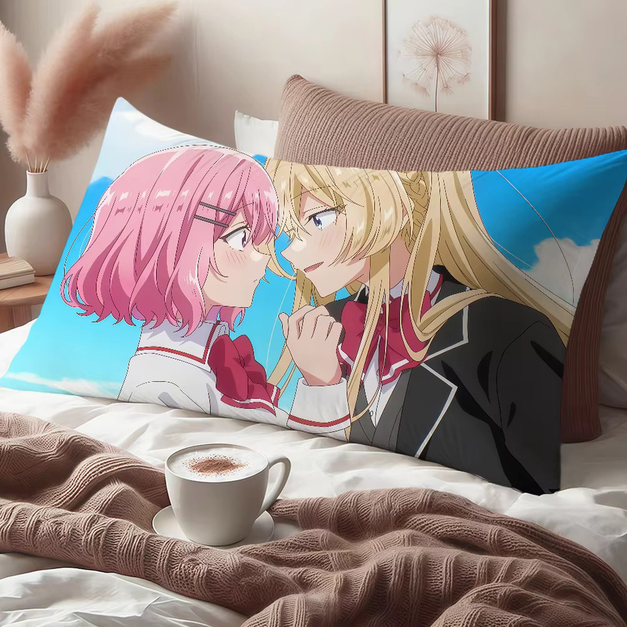 Anime Kissenbezug mit Renako Amaori und Ajisai Sena für dein Sofa oder Wohnzimmer - Bild 4