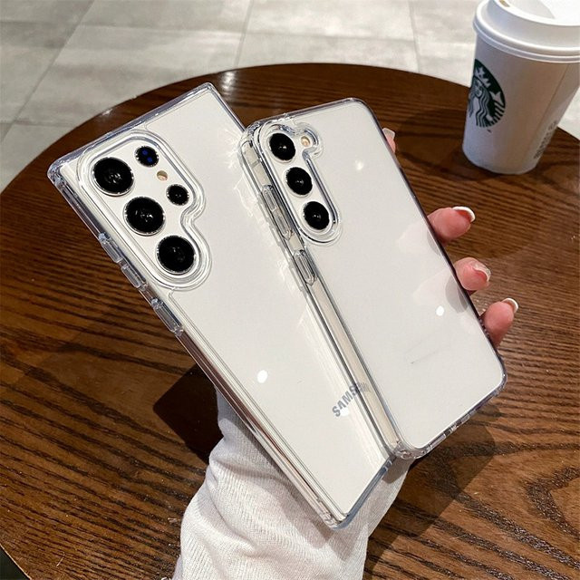 Transparente TPU-Schutzhülle mit Airbag für Samsung Galaxy S26 und Galaxy S25 Ultra Plus - Bild 1