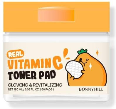 BONNYHILL Vitamin C Toner-Pads, 70 Pads, Aufhellend, Unisex - Bild 1