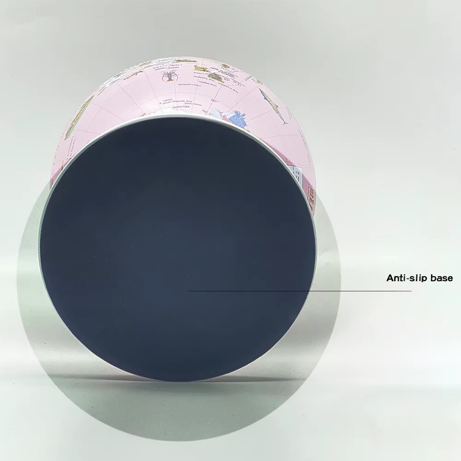 Pädagogischer Weltglobus 7,8 Zoll in Blau und Multicolour für Kinder zum Geographie Lernen - Bild 4