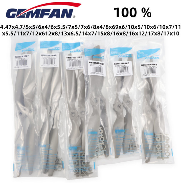 GEMFAN Propeller, Hocheffizienter Propeller für Starrflügel FPV Drohne RC Flugzeug, Kunststoff - Bild 1