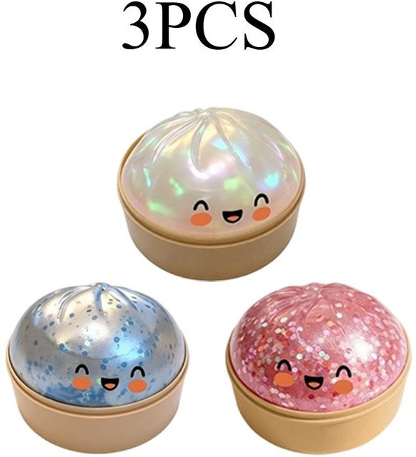 Bai Fen Bai Toys Kristall-Dampfbrötchen-Quetschspielzeug, Blinkend, Langsamer Rückprall - Bild 1