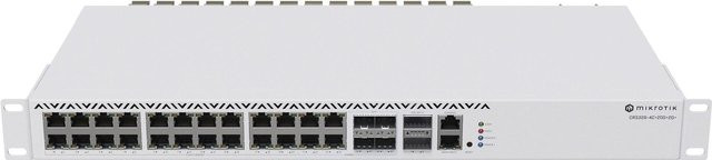 Mikrotik CRS326-4C+20G+2Q+RM Managed Gigabit Ethernet Netzwerk-Switch in Grau - Bild 1