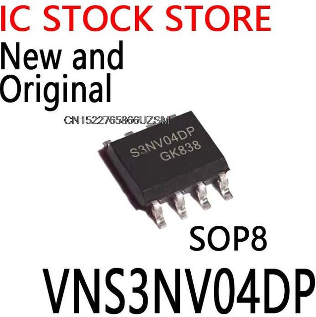 10er Set HZL-Tech VNS3NV04DP IC SOP8 in Schwarz - Bild 1
