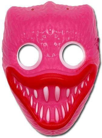TinyJoy Poppy Playtime Huggy Wuggy Cosplay Maske, Rosa, Kunststoff - Bild 1