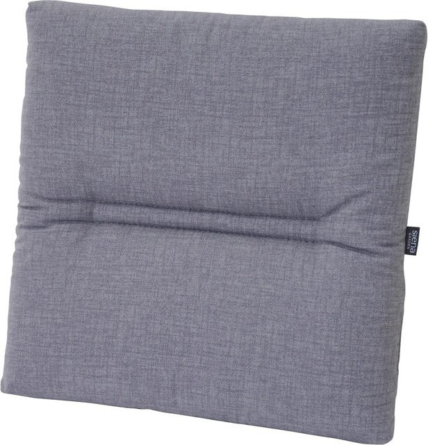 Siena Garden Sitzkissen Comfort Grau mit Schaumstoff und Vlies, B/T/H: 46 x 46 x 7 cm - Bild 1