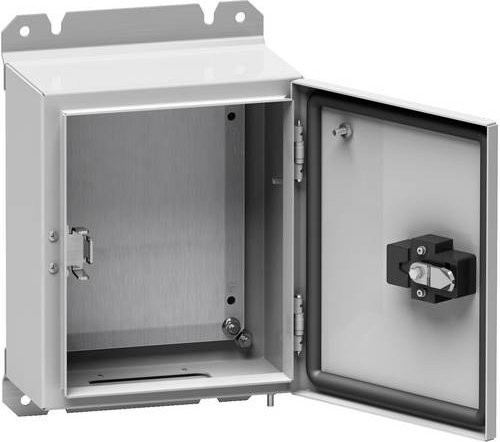 Schneider Electric Tür aus Stahl in Grau, B/T/H: 30 x 40 x 20 cm - Bild 1