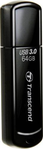 Transcend JetFlash 700 USB-Stick 64 GB Schwarz USB 3.2 Gen 1 - Bild 1
