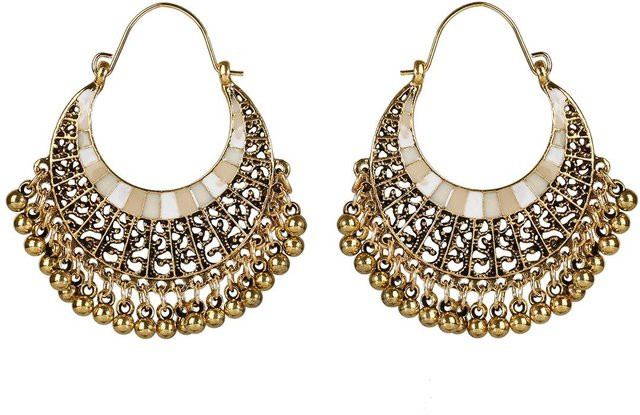 Lucky Star Jewelry Ohrring, Messing, Zirkonia, Kristall, Damen, Gold - Bild 1