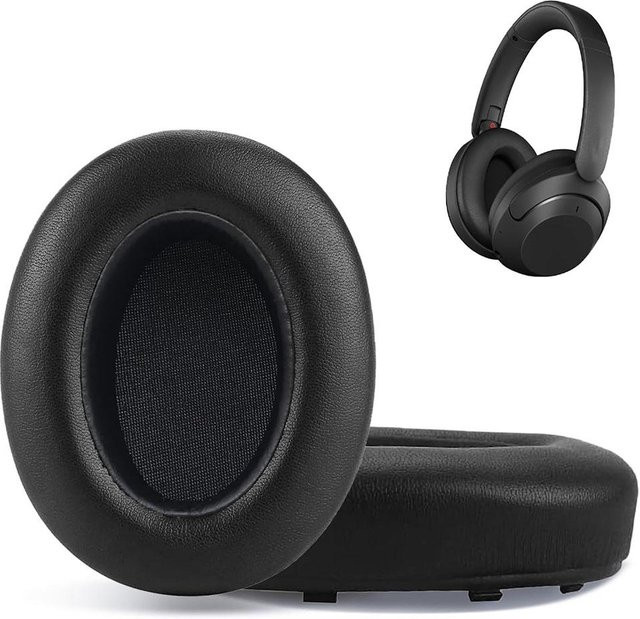 Sony Kopfhörer-Ohrpolster für WH-XB910N in Schwarz als Ersatzteil für Ohrmuscheln-Abdeckung - Bild 1