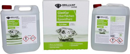 BRILLIANTShine Design-Gießharz transparent 7500 ml - Bild 1