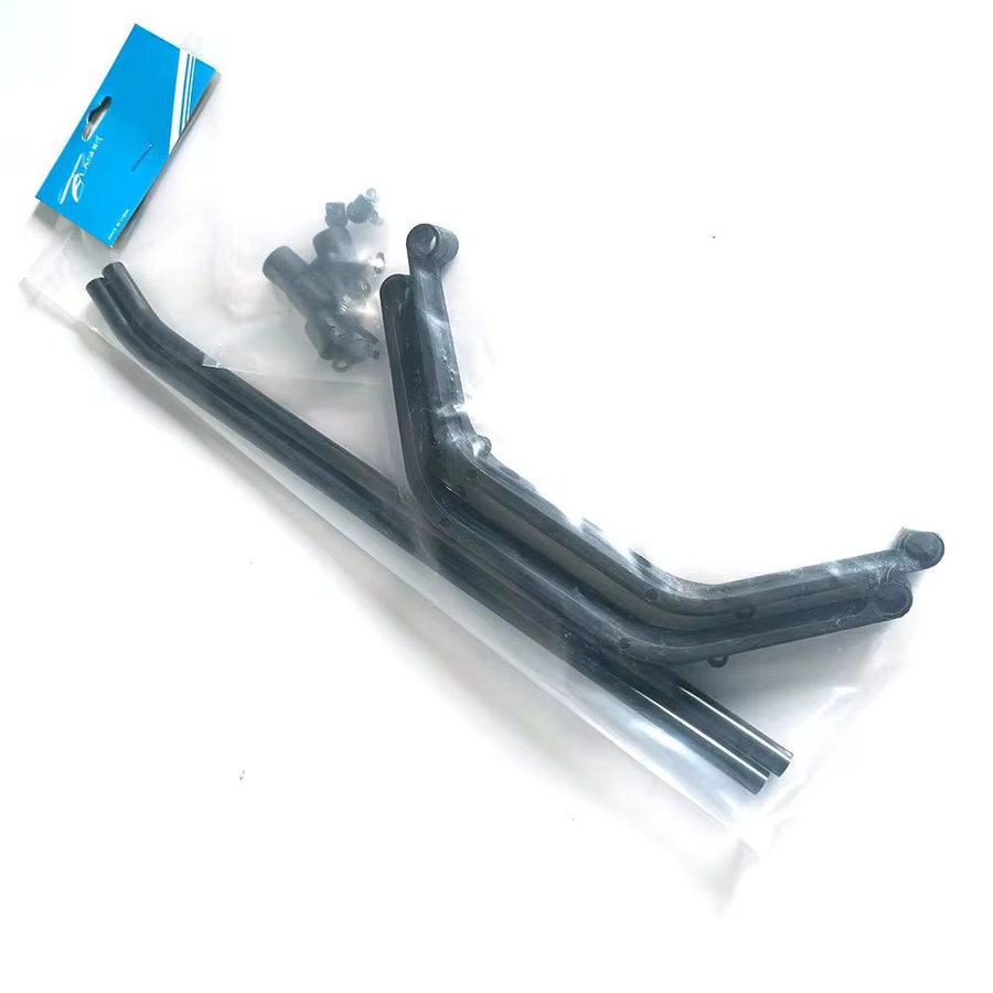 Align Trex RC 550/600 Hubschrauber-Kit, Zubehör, schwarzes Landegestell-Set mit Schrauben - Bild 3