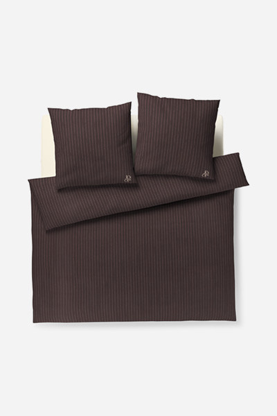 Bettwäsche JOOP! SOFT STRIPES aus Baumwolle in Mocca gestreift - Bild 2