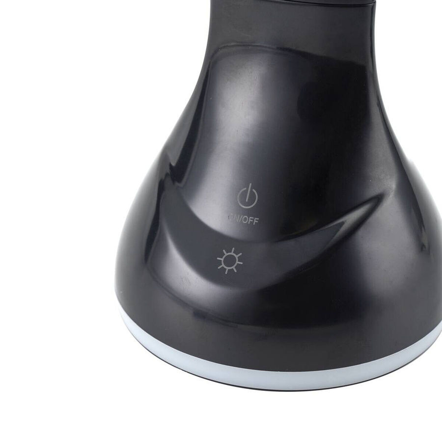 POCOline Tischleuchte Lena LED Schreibtischlampe aus Kunststoff in Schwarz, Höhe: 26 cm, Durchmesser: 9 cm - Bild 5