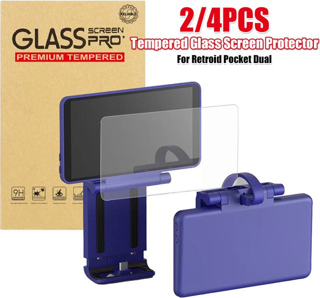 LAIMANEI Schutzfolie für Retroid Pocket Dual, transparent, kratzfest und gegen Fingerabdrücke - Bild 1