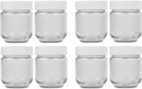 Rommelsbacher Ersatzgläser-Set JG 8 für Joghurtbereiter aus Glas, transparent und weiß, 1,2 l - Bild 1
