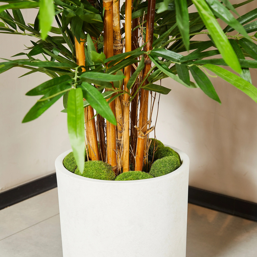 Künstlicher Bambus Nayoko von artplants in Grün, Höhe: 120 cm - Bild 4