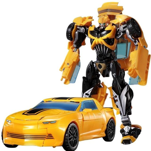 YUEXING Roboter Auto Anime Actionfiguren, Militär LKW Flugzeug Modell, ab 14 Jahren - Bild 1