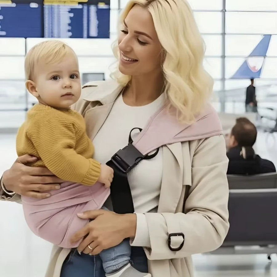 Ergonomische Ringschlinge Babytrage von dajinbear in Grün - Bild 3