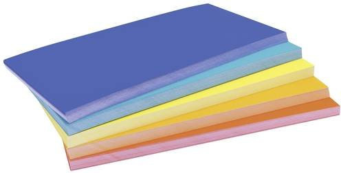 Magnetoplan Rainbow Moderationskarten, farbig sortiert, B: 200 mm, H: 100 mm, 250 Stück - Bild 1