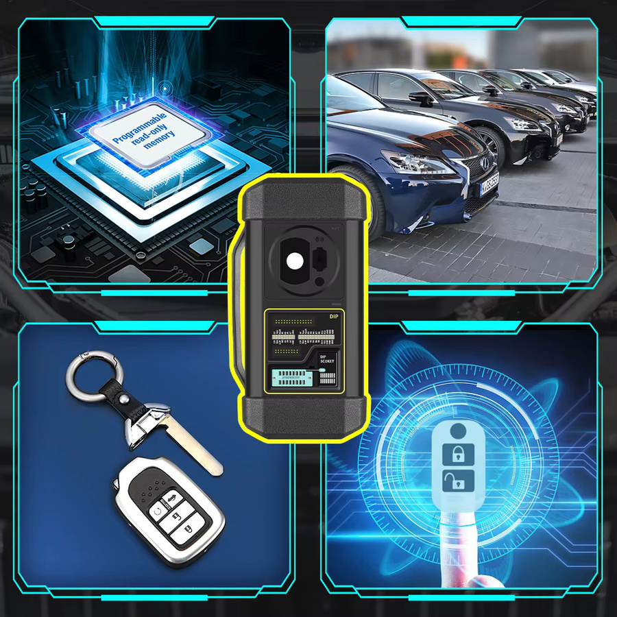 LAUNCH X431 X-PROG 3-Tasten-Programmierung Wegfahrsperre Schlüsselprogrammierer-Tool in Schwarz für X431 V PRO3S PAD V PAD VII - Bild 2