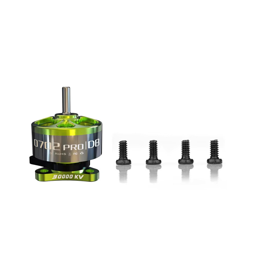 VCI 0702PRO-DB Bürtenloser Motor, fluoreszierend grün, Doppelkugellager, geringer Widerstand, kratzfest - Bild 4